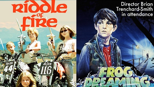 RIDDLE OF FIRE (in 35mm) and FROG DREAMING DOUBLE FEATURE